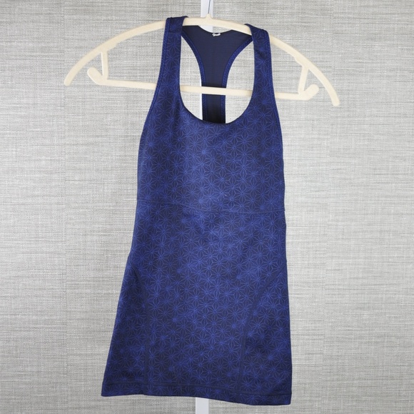 lululemon athletica Tops - Lululemon Blue Tank / Yoga T Top - 4 lululemon athletica Tops - Lululemon Blue Tank / Yoga T Top - 4